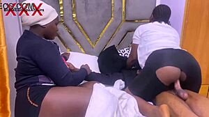 Teacher sneaks into female students’ hostel for wild sex. Full video on Red awaits!