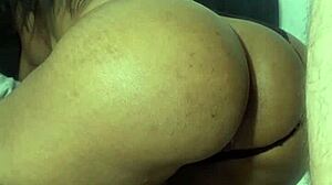 With that huge culo, I don’t care if you’re my stepdaughter, I’m gonna break your ano!