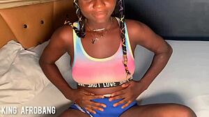 King Afrobang - Sexy Angela Fingers & Feeling Herself On Camera