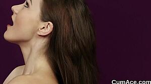 Honey Swallows Cum Shot On Face