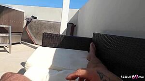 German old tourist bangs latina underwater in raw holiday sex-tape