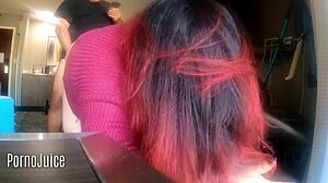 Border patrol blackbreeds central American BBW migrant.