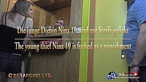 trailer for the young thief nina 19 getting punished with sex