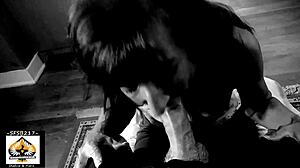 Granny Swallows Big Juicy Load