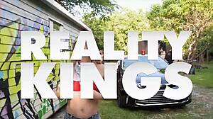 Cute Babe Lilly Bell's Hairy Pussy Cleaned by Cleaner in Reality Kings.