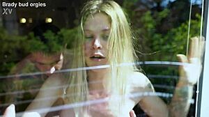 Gangbang 3vs1 DOUBLE PENETRATION deep ANAL and FACE FUCK for Sam next door