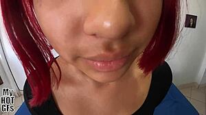 abi love the beautiful latina babe rides cowgirl and gets interviewed bent over