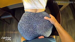 Com Legging Marcando Tudo Estou Prontinha Pra Levar Porra No Pacotinho Completo No Red - Mysteriouskathy