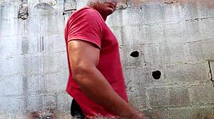 Yuri Gaúcho’s hairy handjob ends in massive cumload! 🔥