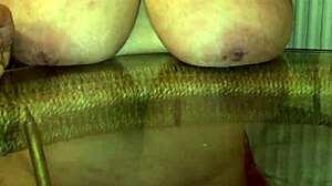 huge 34jj granny boobs bouncing hard