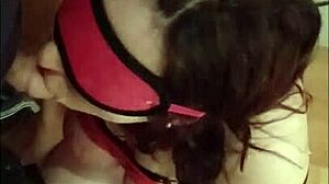 Esclave sara humiliated while sucking and swallowing cum