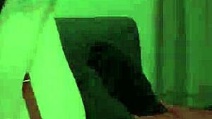 Redhead Milf Blows Big Cock In Stockings.