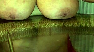 huge 34jj granny boobs bouncing hard