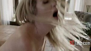 Blonde Milf Lets Strangers Ass Fuck and Cum on Face