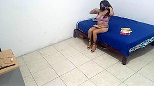 sex toy salesman sold me exclusive dildos for my juicy latina vagina on credit