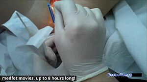 Dr. Tampa's First Gyno Exam For Petite Stacy