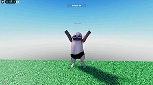 Novinho pauzudo tarado dan�ando polidance ao sons de gemido da gostosa safada batendo siririca