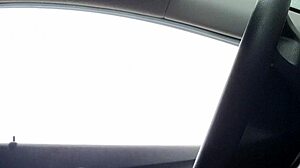 Car stopped, dick exposed, info from strolling redhead