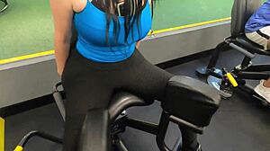 Intriguing Promise: Gym Trip with Zamira and Stepson