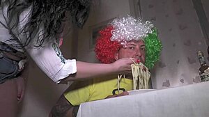 Romanian amateur gives dirty blowjob