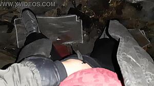 Village girl relaxes in a cold barn