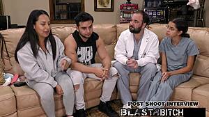 Mia's Pussy Shocked And Blasted With Cum In POV!