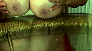 huge 34jj granny boobs bouncing hard