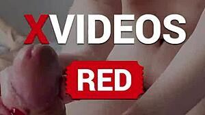 Amateur couple shares intimate handjob with big cumshot