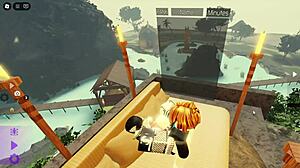 Lucky Bacon Teases Cute Girl In Roblox