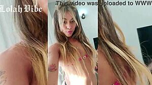 Cute Brazilian Teen Housewife Shows Off Sexy Legs and Gaping Ass in Wild Scene