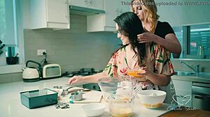 charlie forde licks chasey devil's pussy in lesbian tease