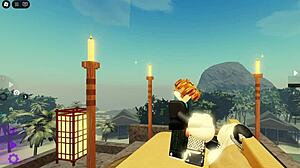 Lucky Bacon Teases Cute Girl In Roblox