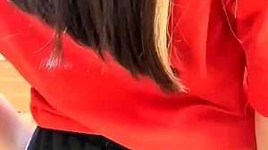 mi vecina termina con novio y me llama para retos termino follandomela casero real latina