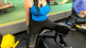 Intriguing Promise: Gym Trip with Zamira and Stepson