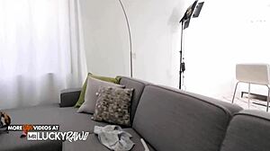 gorgeous all-natural blonde nova cane in stockings and hairy beaver cowgirl