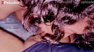 Intriguing sexy stepsister Frida sucks dick then gets anal