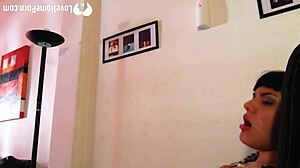 Naughty Babysitter Fingers Herself On Webcam In Thong