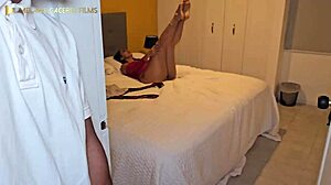 Spying on Stepmom's Huge BBW Ass!