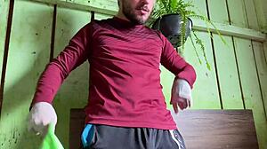 Homemade couple fucks sloppy with rough blowjob and tits