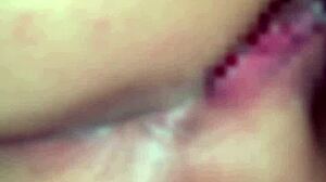 Rumored busty gal dancer Shree squirts hard in raw amateur footage!