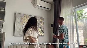 paid repairman with my pussy, then strutted down street with cum on face