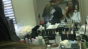 I enjoy interracial with big tits ebony in heels