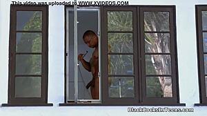 Bikini teen big black cocked in the bathroom