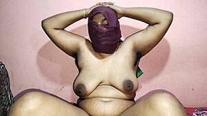 i share a bed with my stepmom and her friend, then we have sex with natural tits