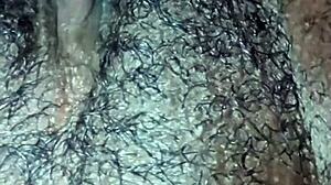 Ebony Amateur Plays With Wet Pussy And Orgasms