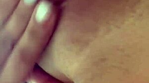 Horny Brunette Apolonia Fingers Her Wet Pussy In Lingerie