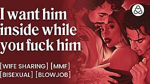 Wife Fucked in Every Hole at Christmas Party Bisexual DP?