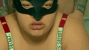 hot little bbw miari mayas rides in red, do you like?