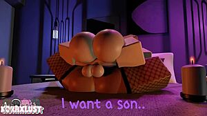 cute couple havin romantic breedin session, he promised triplets