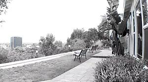 Bella Moretti's daddy enjoys shaved pussy